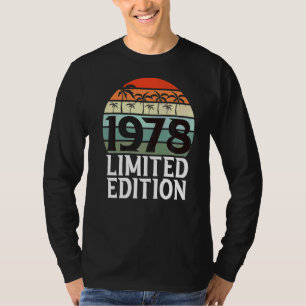 Vintage 1978  1978 Year Of Birth Birthday T-Shirt