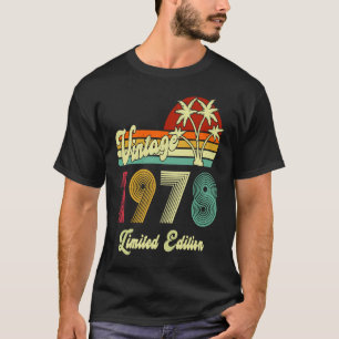 Vintage 1978 45 Year Old 45th Birthday T-Shirt