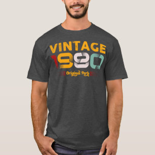 Vintage 1980 Original Parts Family Birthday Gift T-Shirt
