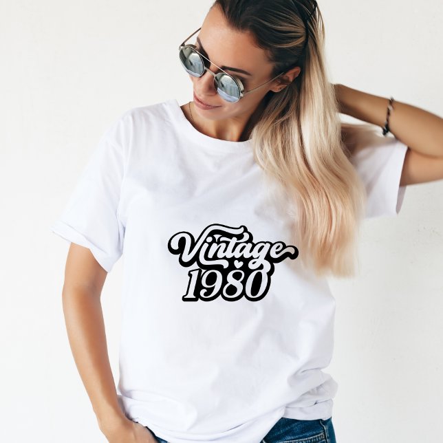 Vintage 1980 T-Shirt (Creator Uploaded)