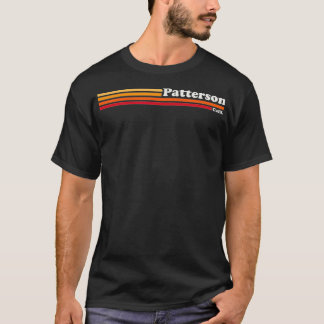 Vintage 1980s Graphic Style Patterson California T-Shirt