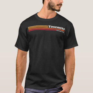 Vintage 1980s Graphic Style Yosemite National Park T-Shirt