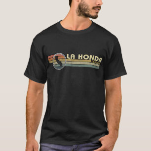 Vintage 1980s Style LA HONDA, CA T-Shirt