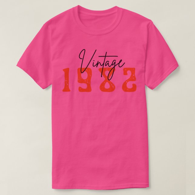 Vintage 1982 13 T-Shirt (Design Front)
