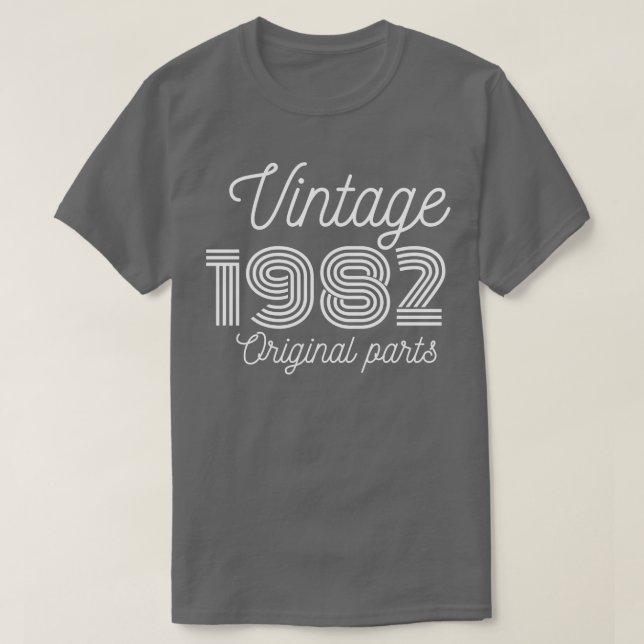 Vintage 1982 18 T-Shirt (Design Front)
