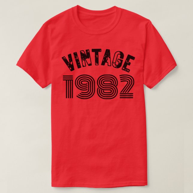 Vintage 1982 21 T-Shirt (Design Front)