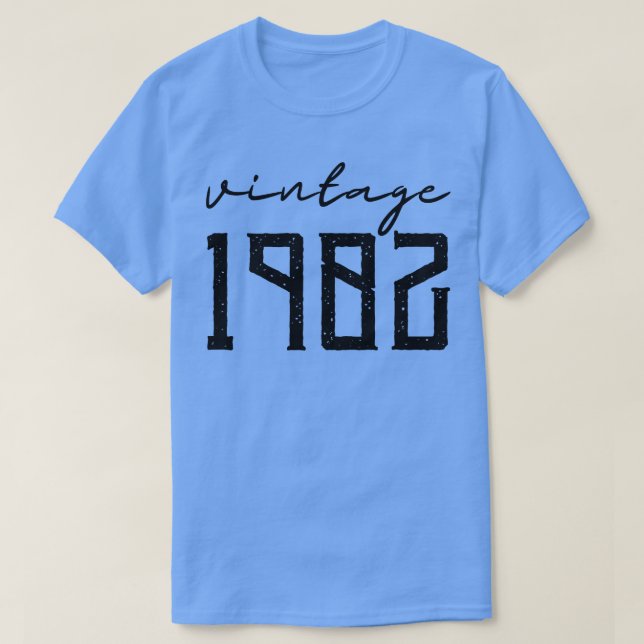 Vintage 1982 9 T-Shirt (Design Front)