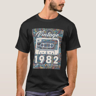 Vintage 1982 Limited Edition 40Th Birthday 40 Year T-Shirt