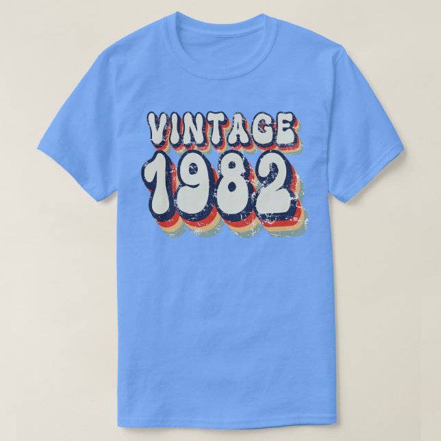 Vintage 1982 T-Shirt (Design Front)