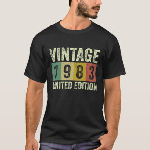 Vintage 1983 39 Years Old 39th Birthday T-Shirt
