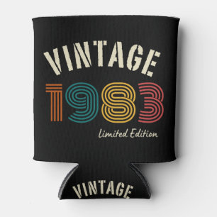 Vintage 1983 limited Edition 40Th Birthday  Can Cooler