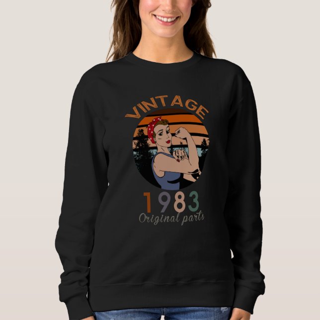Vintage 1983 Original Parts Sweatshirt (Front)