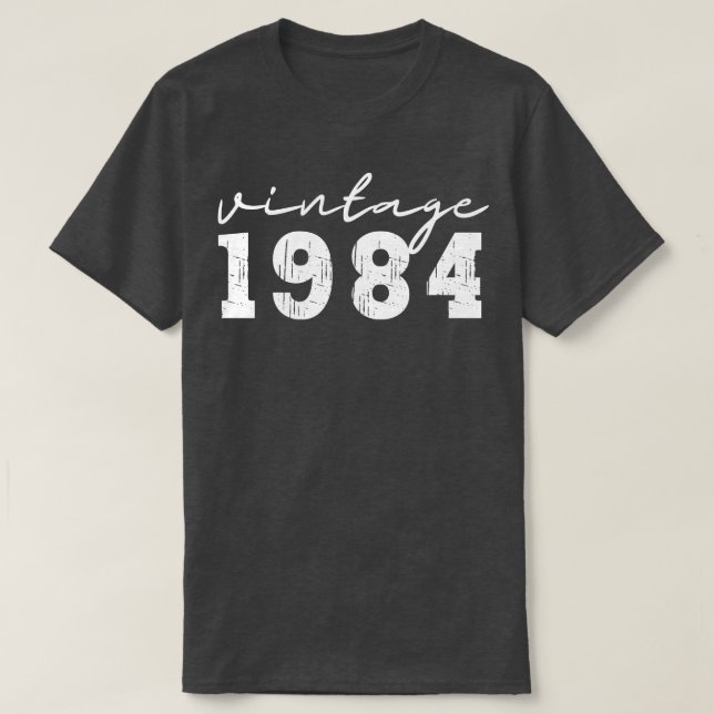 Vintage 1984 19 T-Shirt (Design Front)
