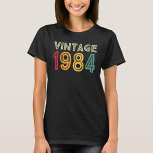 Vintage 1984 39 Years Old Boys And Girls 39th Birt T-Shirt