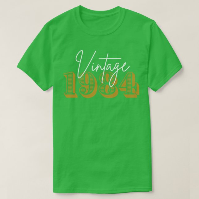 Vintage 1984 7 T-Shirt (Design Front)