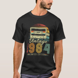 Vintage 1984 Retro Cassette 1984 42nd Birthday 42 T-Shirt