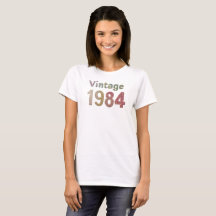 Vintage 1984 Sparkle Women's T-shirt: Glittering