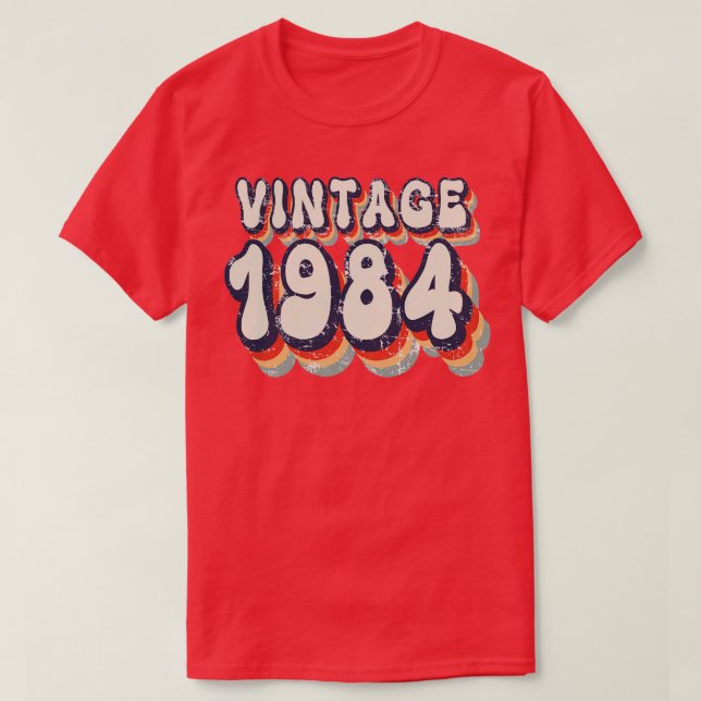 Vintage 1984 T-Shirt (Design Front)