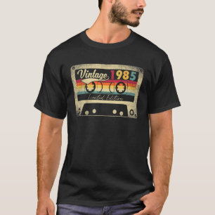 Vintage 1985 37Th Birthday Gift Limited Edition Re T-Shirt