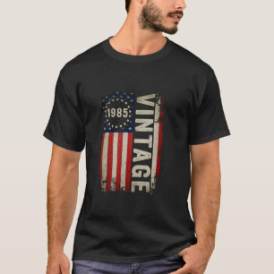 Vintage 1985 40th Birthday Gifts 40 Years Old Amer T-Shirt