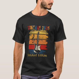 Vintage 1985 40th Birthday Gifts 40 Years Old Guit T-Shirt