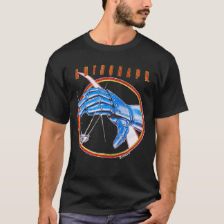 Vintage 1985 AUTOGRAPH Tour Sign in Please Tour Es T-Shirt