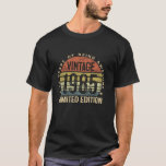 Vintage 1985 Limited Edition 40 Year Old Gifts 40t T-Shirt<br><div class="desc">Vintage 1985 Limited Edition 40 Year Old Gifts 40th Birthday</div>