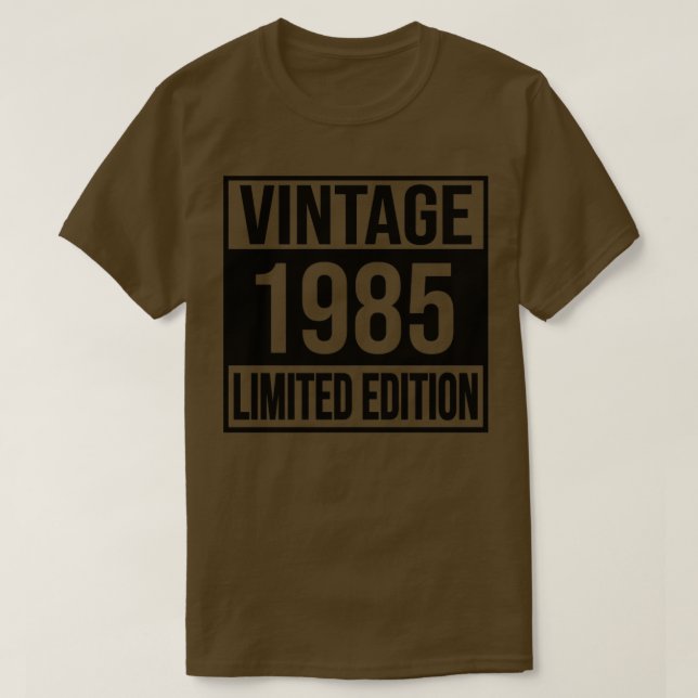 Vintage 1985 limited edition T-Shirt (Design Front)