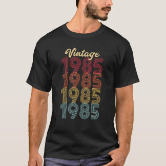 Vintage 1985 Made In 1985 37th Birthday T-Shirt