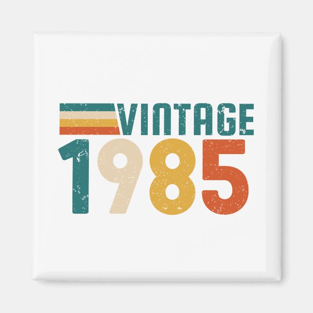 VINTAGE 1985 MAGNET (Front)