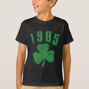 Vintage 1985 Shamrock Irish 40th Birthday St. Patr T-Shirt