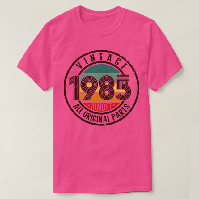Vintage 1985 T-Shirt (Design Front)