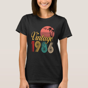 Vintage 1986 36th Birthday For Men Women Made In 1 T-Shirt