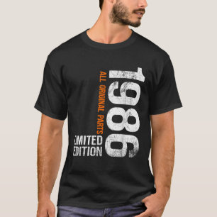 Vintage 1986 40th Birthday Gifts Men Women 40 T-Shirt