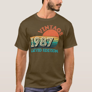 Vintage 1987 limited edition2 T-Shirt