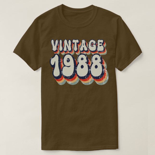 Vintage 1988 2 T-Shirt (Design Front)