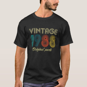 Vintage 1988  Retro 32nd Birthday Gifts T-Shirt