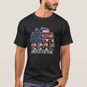 Vintage 1989 Limited Edition 36-Year-Old Gifts 36t T-Shirt