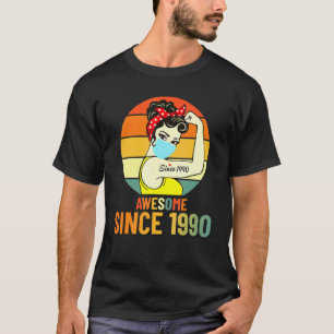Vintage 1990 Birthday For Women - 31st Birthday T-Shirt