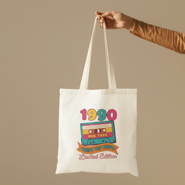 Vintage 1990 Cassette Tote Bag (Creator Uploaded)