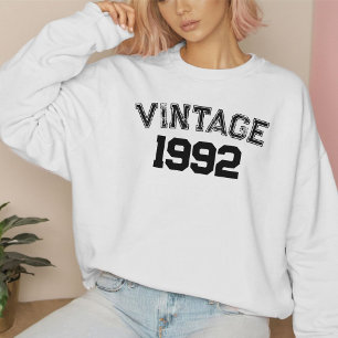 Vintage 1992 32th birthday ,30th Birthday party  Sweatshirt