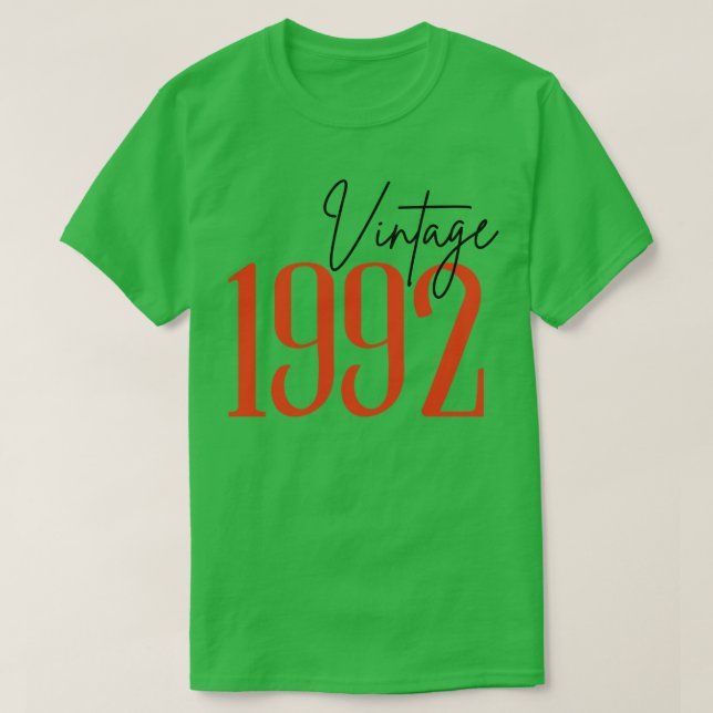 Vintage 1992 5 T-Shirt (Design Front)