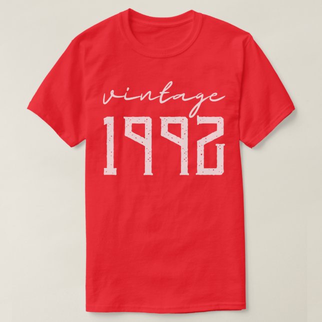 Vintage 1992 8 T-Shirt (Design Front)