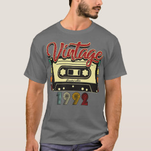 Vintage 1992 Greatest Hits Cassette Tape T-Shirt