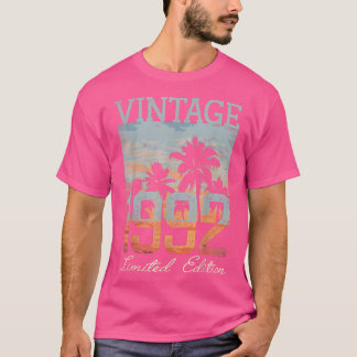 Vintage 1992 Limited Edition 30 Year Old Gifts 30t T-Shirt