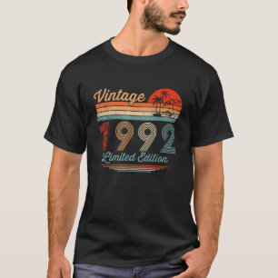Vintage 1992 Limited Edition 33 Year Old Gifts 33r T-Shirt