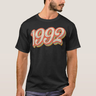 Vintage 1992 Tet 29th Birthday Retro 29 Year Old  T-Shirt