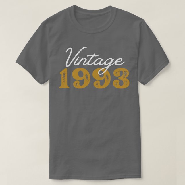 Vintage 1993 20 T-Shirt (Design Front)