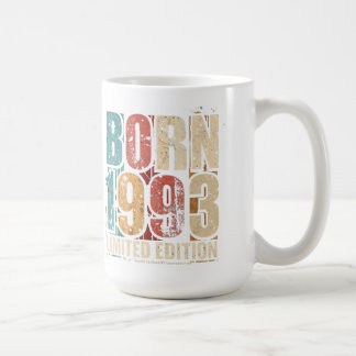 Vintage 1993 Birthday Coffee Mug - Aged to Perfect