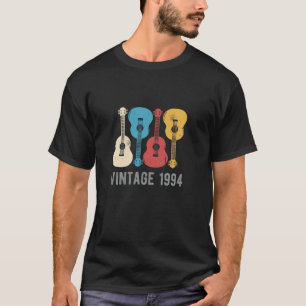 Vintage 1994 Classic Ukulele Guitar Music 30th Bir T-Shirt